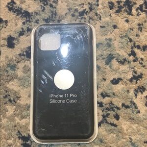 Apple iPhone 11 Pro Silicone Case - Black